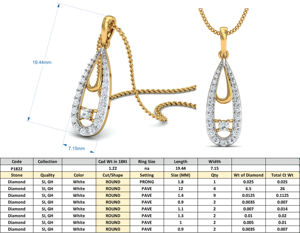 Boho Pear shape Zircon Brass Pendant 18k Gold Plated Dainty Wholesale Necklace For Women - Product Image 4