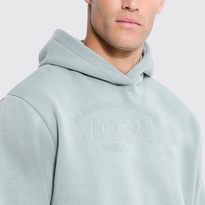 Conjunto Deportivo Oversize de Invierno para Hombre, Estilo Casual y Relajado, Ropa Urbana a la Moda, 100% Algodón Ligero, Personalizable - Product Image 4