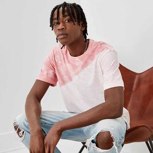 Camiseta de cuello redondo con tinte de corbata de corte Regular personalizada para hombre, camiseta de manga corta Bella + Canvas 3100RD, camiseta Unisex con tinte de corbata - Product Image 1