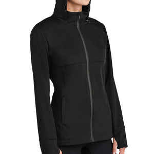 Venta al por mayor Oem Womens Softshell Jacket Ropa de invierno Superventas Nuevo estilo Mujeres Softshell Jacket Con Logotipo de tamaño personalizado - Product Image 4