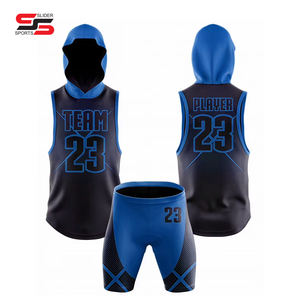 Camisetas de Compresión con Capucha Personalizadas de Fútbol 7v7 para Adultos, Talla Grande, Transpirables, de Secado Rápido, Uniformes de Equipo de Verano - Product Image 4