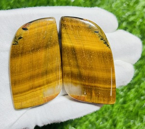 ลูกปัดควอตซ์คริสตัลพลอยตาเสือทรงหลังเบี้ยคริสตัลทรงตาเสือเกรด AAA สำหรับทำเครื่องประดับทำวัสดุแก้ว - Product Image 6