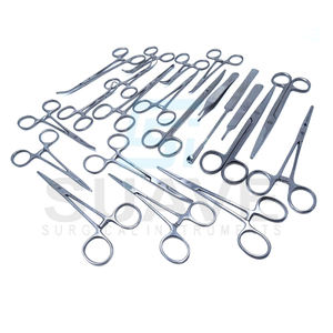 Juego de instrumentos quirúrgicos veterinarios de 52 piezas de acero inoxidable de alta calidad de buena venta por SUAVE SURGICAL INSTRUMENTS - Product Image 1