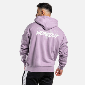 Sweat à capuche surdimensionné de luxe pour hommes poids lourd 300gsm haut thermique de haute qualité du Pakistan motif solide XL taille Streetwear - Product Image 2
