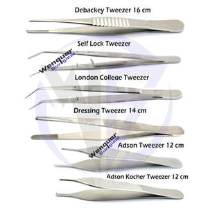 Pinzas de Alta Calidad de 6 Pulgadas, Marca London College, de Acero Inoxidable, Instrumento Manual Dental y Quirúrgico para Uso Clínico - Product Image 2