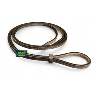 Fouet d'équitation western promotionnel en cuir de vachette véritable avec option de poignée perlée et couleurs personnalisées – Vente en gros - Product Image 5