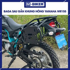 Portaequipajes de Acero Inoxidable para Motocicletas Yamaha WR155, Diseño Cyberpunk, Doble Propósito, con Capacidad de Carga de 25-30 kg - Product Image 4