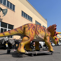 Modèle électrique de dinosaure animatronique réaliste grandeur nature utilisation intérieure/extérieure pour les centres commerciaux parcs d'aventure parcs d'attractions
