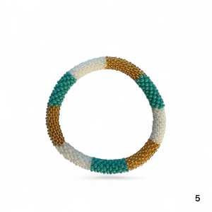 Bracelet manchette abeille brodé à la main-Taille personnalisable non toxique et écologique pour femmes et filles - Product Image 2