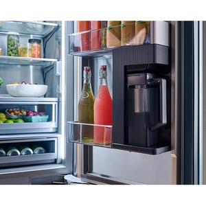 Refrigerador DACOR DRF487500AP de 48 Pulgadas con Puertas Francesas, Acero Inoxidable, Panel SteelCool, Compacto, Eléctrico, Sin Escarcha, Usado - Product Image 5