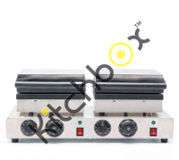 Gaufrier belge industriel commercial Kitchbox (Ensemble de 4)