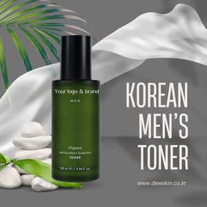 Korean skin care Men Organic Skincare Liquid Toner Enriched with Korean-Sourced Natural Ingredients for Daily Hydration - Product Image 1