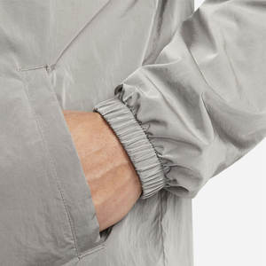 Nueva fábrica de cierre de botón al por mayor en blanco hombres chaqueta Oem hombres chaquetas impermeables chaquetas de nailon impermeable hombres logotipo personalizado - Product Image 4