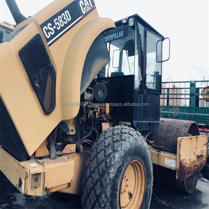 Rodillo Vibratorio Tándem Caterpillar Usado, Marca Japonesa CS-583D, Motor y Bomba en Excelentes Condiciones, Precio Reducido, 2018-2022, 5-8 Toneladas - Product Image 6
