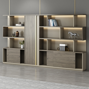 Modern Industrial Filing Cabinet Modular Melamine Lateral <b>Drawer</b> <b>Unit</b> for Home <b>Office</b> and School - Product Image 4