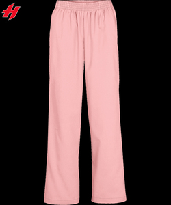 Uniformes médicos de punto suave de Enfermería de manga corta azul claro para mujer con diseño de logotipo Traje de médico de hospital - Product Image 4