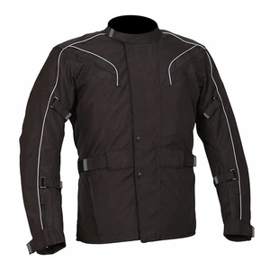 Men's <b>Plus</b> <b>Size</b> Black Waterproof Touring <b>Biker</b> <b>Jacket</b> Winter Motorbike Textile with Windproof Feature Printed Design - Product Image 4