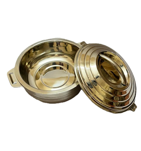 หม้อหุงข้าวสแตนเลสสตีลสำหรับเสิร์ฟร้อนแบบกลมช่วยให้อาหารอุ่นและสดใหม่เครื่องครัวในบ้านร้านอาหาร - Product Image 4