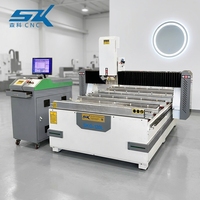 Machine de gravure laser automatique CNC robuste pour verre et miroir LED, avec fonction de givrage