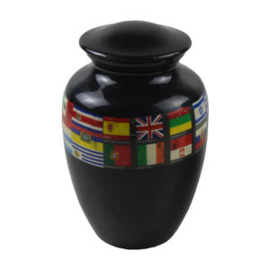 La mejor urna de cremación mediana y pequeña de estilo europeo moderno, soporte para cenizas de metal hecho a medida y elegante para restos humanos - Product Image 3