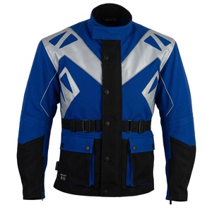 Blouson de moto d'hiver pour homme en mélange polyester-coton, imprimé par transfert thermique, manches longues, OEM ODM, vente en gros - Product Image 1