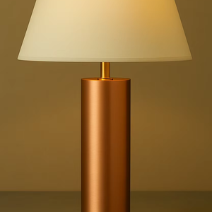 LAMPE DE TABLE À CYLINDRE MODERNE ET ÉCOLOGIQUE DERNIÈRE CONCEPTION POUR LA MAISON DÉCOR D'HÔTEL BASE D'AMPOULE E26/E27 CONNECTIVITÉ D'ALIMENTATION CA - Product Image 1
