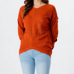 Suéter Ligero de Punto con Diseño Elegante y Simple, Sensación Suave, Suéter Cálido de Invierno de Alta Calidad - Product Image 6