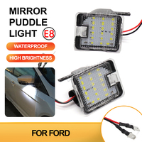 Nouvelle lampe de rétroviseur LED pour Ford C-Max II Focus III Kuga II Escape Mondeo IV-Floor Ground Courtesy Welcome Puddle Lamp