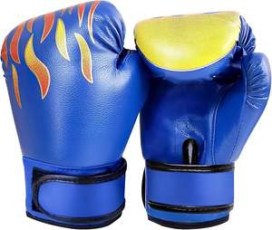 Guantes Mma Guantes de boxeo con logotipo personalizado profesional Guantes de boxeo de cuero Pu personalizados Los mejores guantes de boxeo de entrenamiento de Muay Thai - Product Image 2