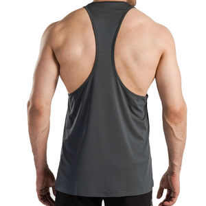 2025 nouveau Design en gros 100% coton tricoté personnalisé hommes Gym débardeurs sportif décontracté Fitness musculation respirant haut - Product Image 6