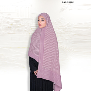 Hijab en Georgette Premium pour Femmes avec Texture Jacquard et Travail de Diamant Élégant pour un Usage Quotidien et des Occasions Spéciales - Product Image 5