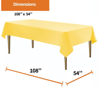 Nappe personnalisée en tissu non tissé enduit de PVC, écologique, imperméable et ignifuge, pour les fêtes d'anniversaire