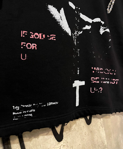 เสื้อยืดคัสตอมทรงเข้ารูป พิมพ์ลายกราฟิก ทรงบ็อกซี่ ตกแต่งด้วยคริสตัล ล้างสีแบบเอซิดวอช ตัดเย็บแบบคัตออฟ แขนกุด สำหรับผู้ชาย - Product Image 3