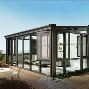 Les ventes directes d'usine Nuoxin peuvent être personnalisées Salle de soleil préfabriquée <span class=keywords><strong>en</strong></span> alliage d'aluminium de haute qualité adaptée à toutes les saisons - Product Image 4