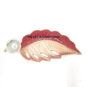 Acier inoxydable et laiton métal forme ronde brillant polissage puce et trempette luxe fantaisie style maison accent décoratif puce et trempette - Product Image 6