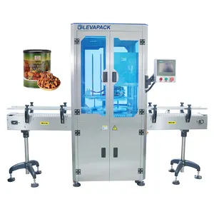 Leva fully automatic can sealing machine tin aluminum pet can seamer paper can seaming machine Guangzhou manufacturer