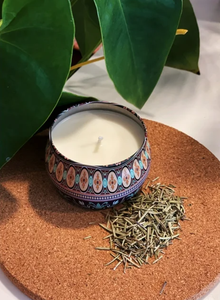 Creative Design Handmade Round Metal Wax <b>Candle</b> Home Decoration in <b>Bulk</b> Price - Product Image 5