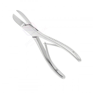 Pinza de sujeción de huesos de acero inoxidable con doble resorte, Rongeur ortopédico, Instrumento quirúrgico reutilizable, Certificado CE - Product Image 6