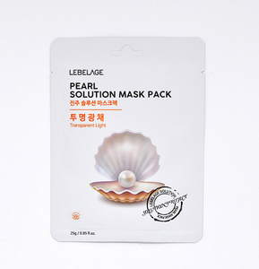 Colección de Mascarillas Faciales Funcionales LEBELAGE, 12 Variantes: Vitamina C, CICA, Colágeno, Ginseng, Aloe, 25g X 10 Piezas, Hierbas de Centella - Product Image 4
