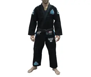 Brazil Jiu Jitsu Đồng Phục Trong Nhiều Màu Sắc Màu Xanh Hải Quân Tùy Chỉnh Thực hiện Bjj Kimonos Trên Giá Rẻ Giá Từ Nhà Máy Trực Tiếp Pk