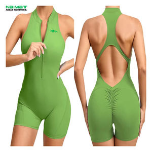 Lism Custom Autumn European American Lace Bodycon Women <b>One</b>-Shoulder Sleeveless Bodysuit Casual Skinny Solid Wholesale Foreign - Product Image 1