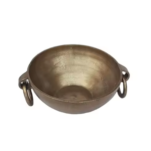 Cuencos para servir de Metal dorado más hermosos de 2025 con Base de flores decorativa para decoración de centro de mesa de boda - Product Image 2