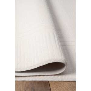 Alfombra Moderna Universal Netline Home Depot Cream UV004, Fibra Sintética Duradera, Fácil de Limpiar y Antideslizante - Product Image 1