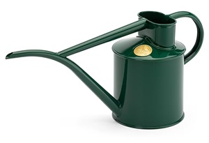 Arrosoir en métal d'aspect antique rustique avec finition en fer brossé, parfait pour la décoration vintage et l'arrosage des plantes d'intérieur - Product Image 4