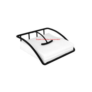 Servilletero plano de Metal negro con mesa de cocina y comedor, dispensador de pañuelos moderno decorativo para encimera de restaurante - Product Image 2