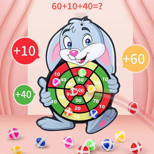 Cible de tir sportive Montessori avec lance-pierre et jeu de fléchettes à balles collantes, dotée de dispositifs de sécurité adaptés aux enfants - Product Image 6