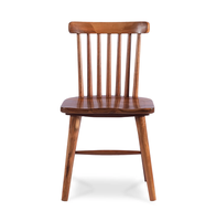 Chaise de salle à manger en bois moderne - Portable et légère pour entrepôt, appartement, restaurant et bureau