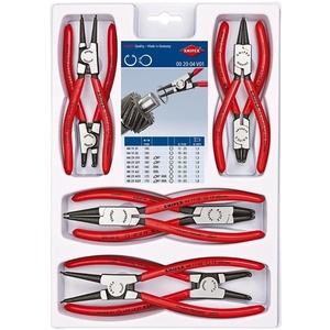 Jeu de pinces à circlips KNIPEX 8 pièces, modèle SB, pour trous de 10 à 60 mm, outils d'atelier - Product Image 1