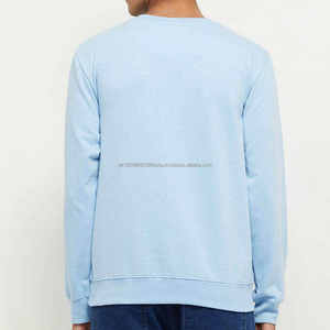 OEM ODM Services Premium Men Pullover sudadera para la venta Loose Plain Casual Wear hombres sudaderas con capucha sudadera - Product Image 3