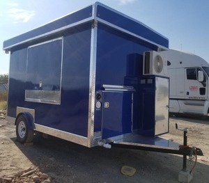 Camión de comida Remolques de comida totalmente equipados Camión boutique móvil Tiendas de ropa Camión de flores móvil Remolque de comida móvil a la venta - Product Image 1